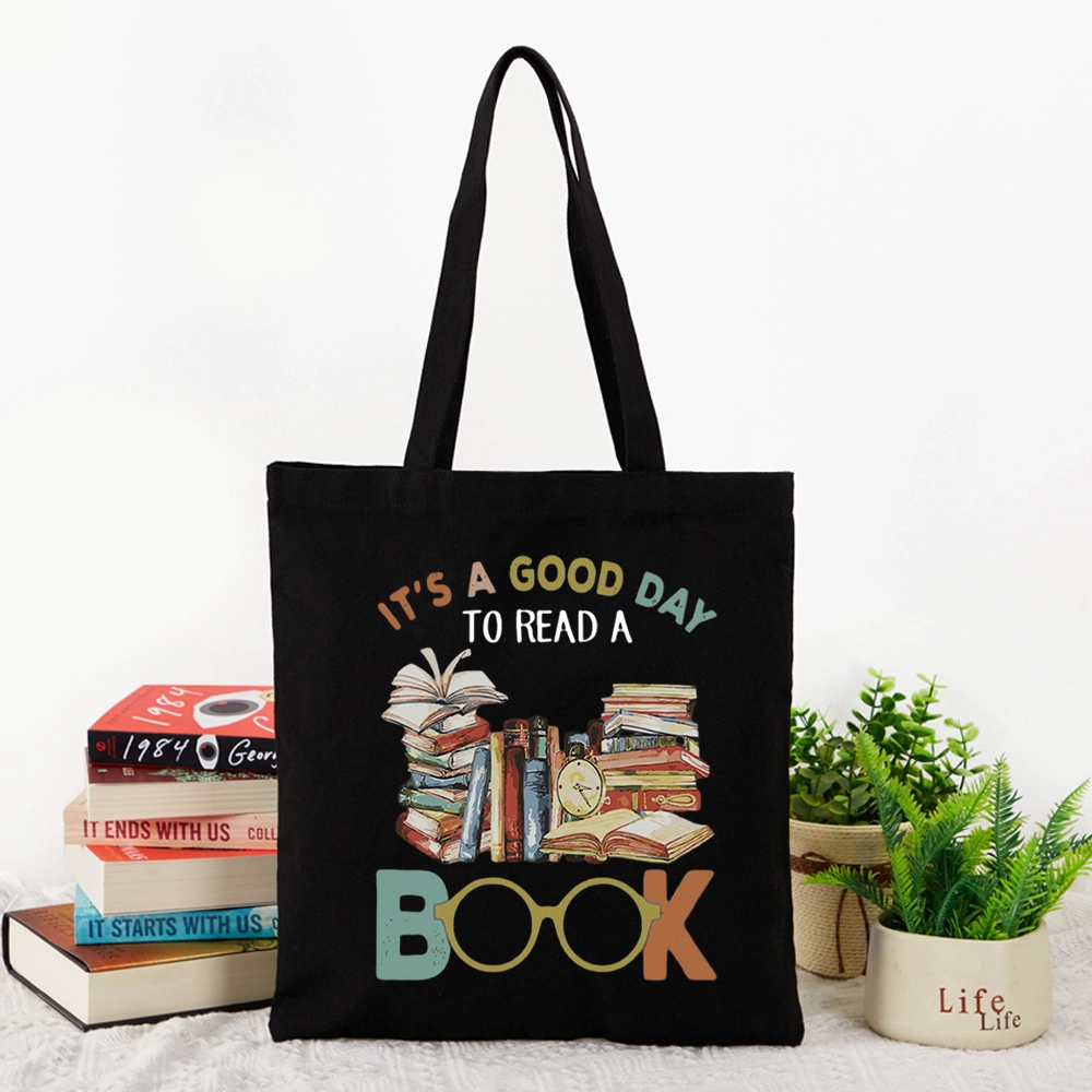 Pagewings It’s a Good Day to Read a Book Lovers Gift Tote Bag