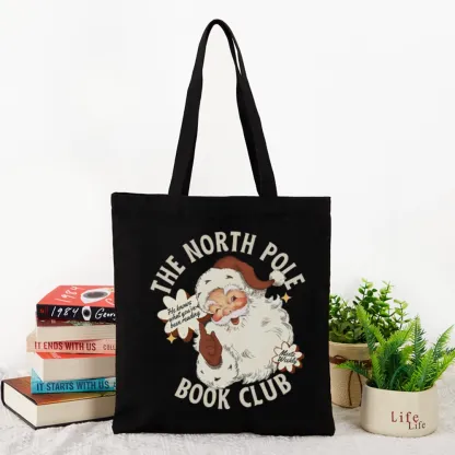 Pagewings Personalized Book Club Lovers Gift Tote Bag