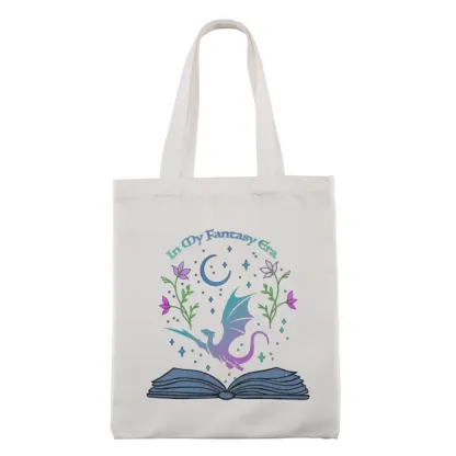 Pagewings In My Fantasy Book Era Lovers Gift Tote Bag