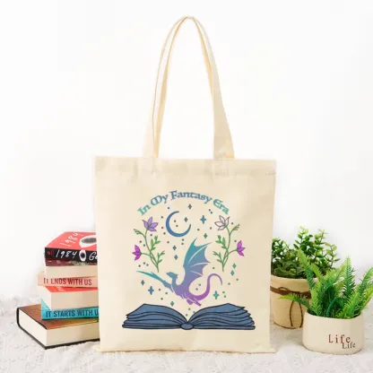 Pagewings In My Fantasy Book Era Lovers Gift Tote Bag
