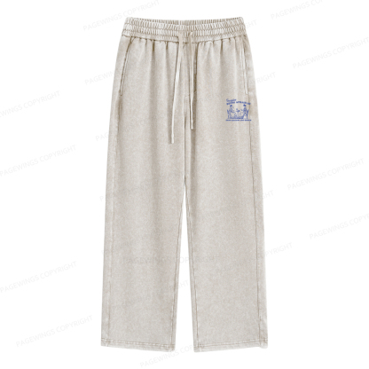 Pagewings Drag Queens Unisex Washed Sweatpants