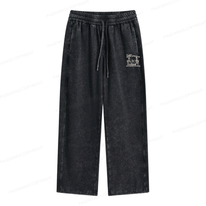 Pagewings Drag Queens Unisex Washed Sweatpants
