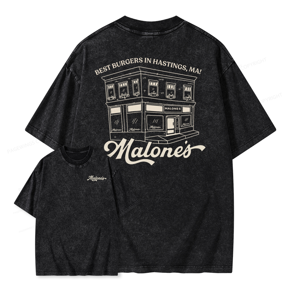 Pagewings Hockey Romance Unisex Washed T-shirt