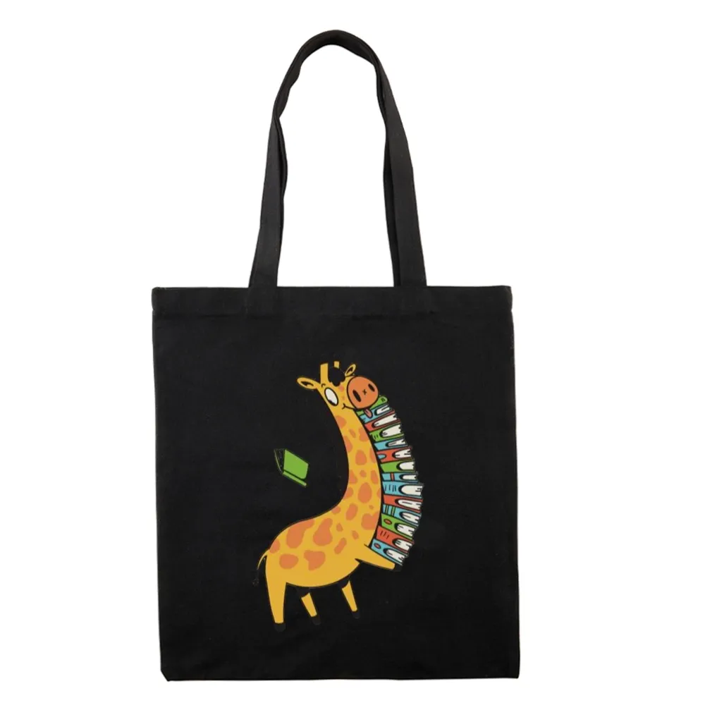 Pagewings Book Giraff Lovers Gift Tote Bag
