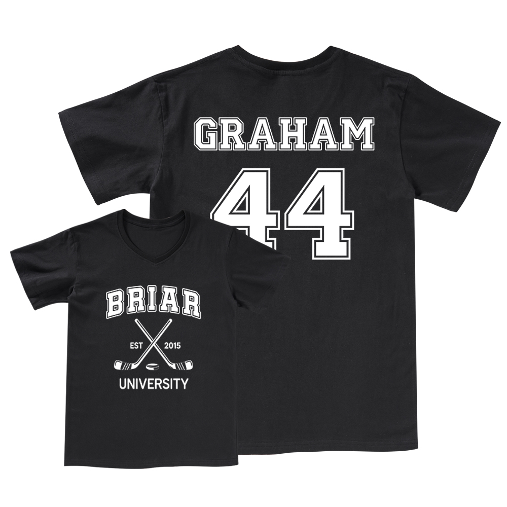 Pagewings Hockey Romance V-neck T-shirt