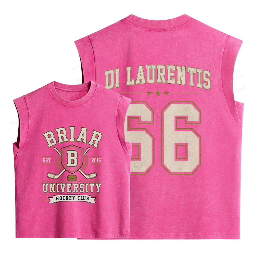 Pagewings Hockey Romance Women's Washed Tank Top