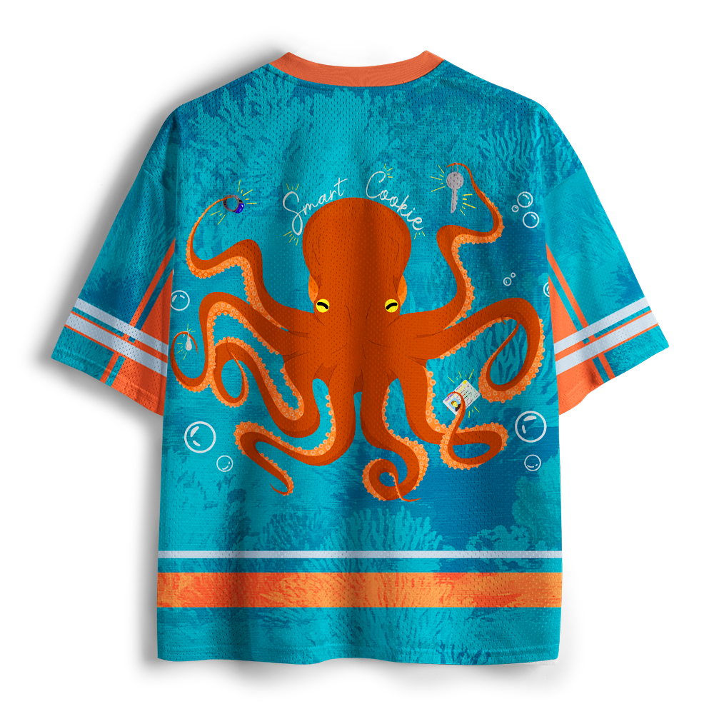 Pagewings Smart Cookie Unisex Mesh Jersey