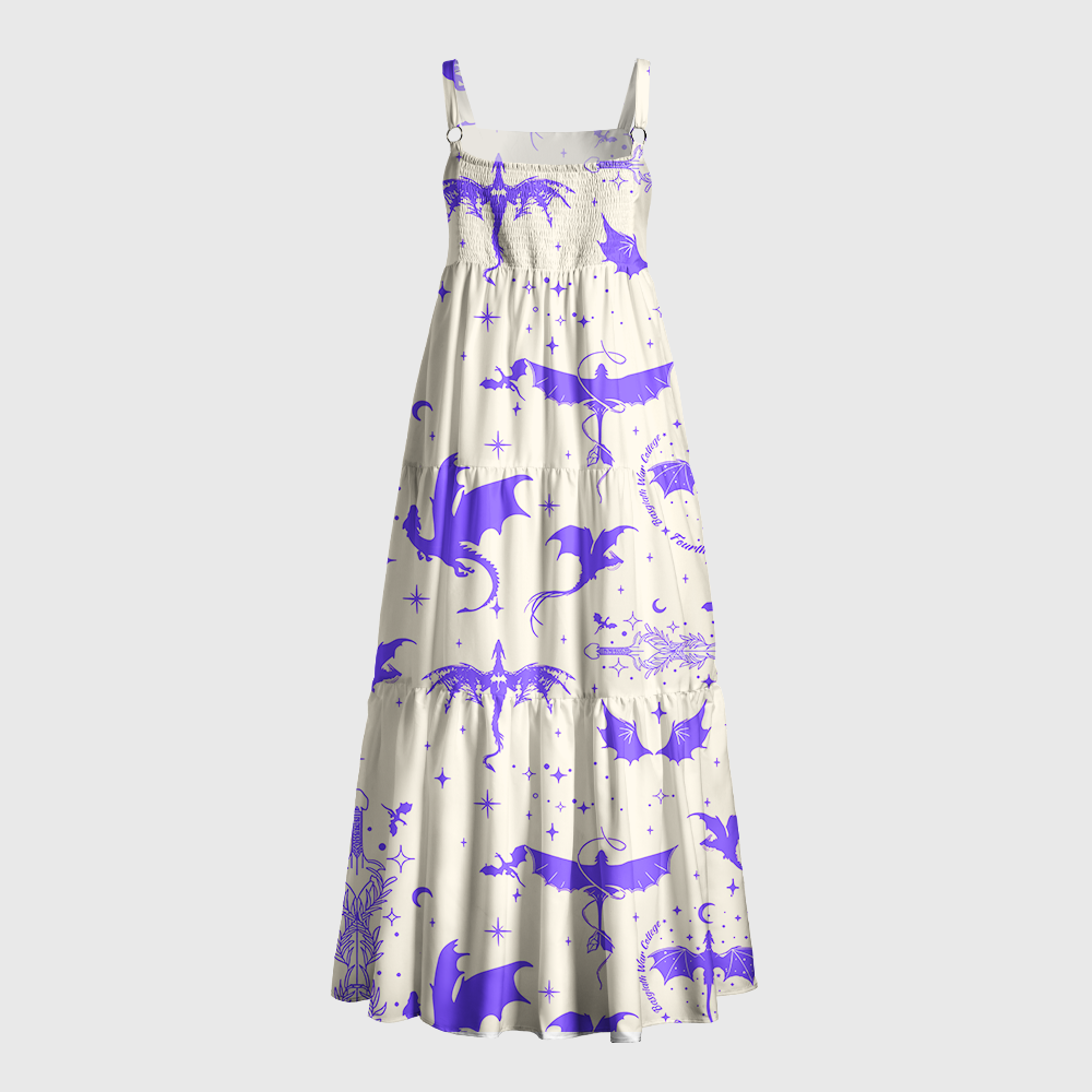 Pagewings Dragons Fantasy Maxi Dress