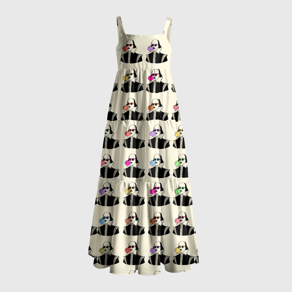 Pagewings Pop Shakespeare Maxi Dress