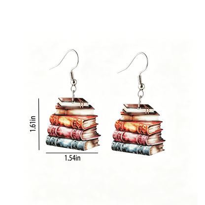 Pagewings Blind Date With A Book Earrings