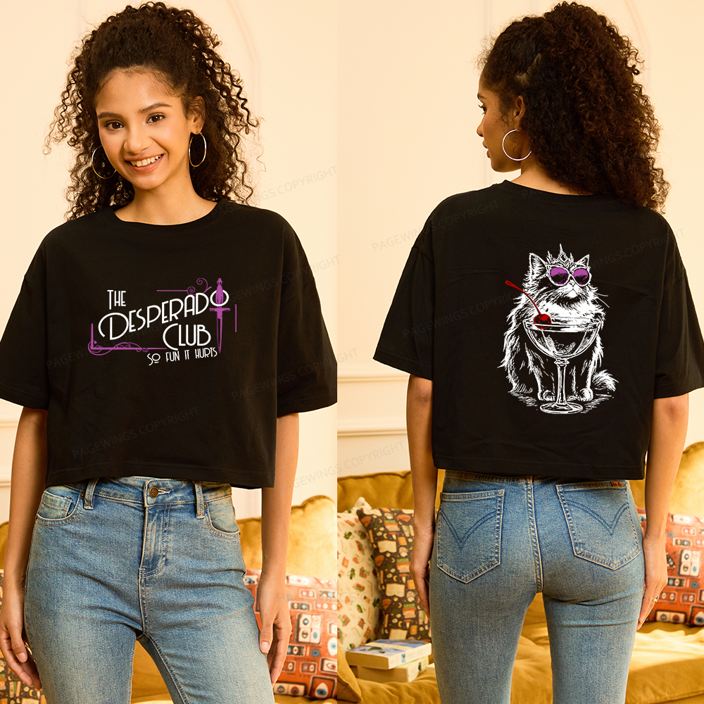 Pagewings Desperado Club Women Crop Tops