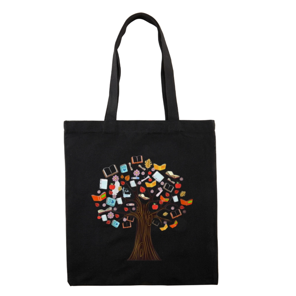 Pagewings Book Tree Vintage Graphic Lovers Gift Tote Bag