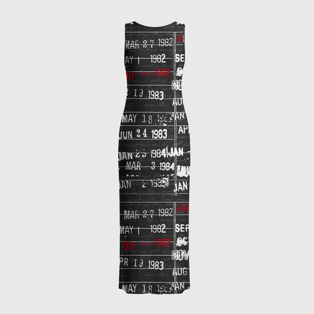 Pagewings Public Libraries Crochet Maxi Dress