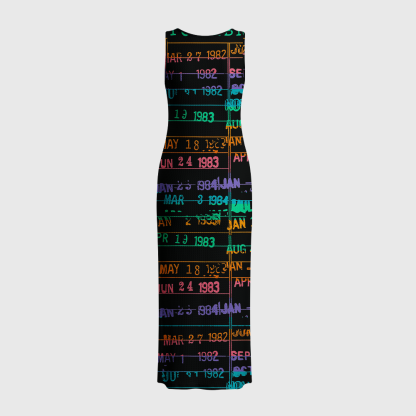 Pagewings Public Libraries Crochet Maxi Dress
