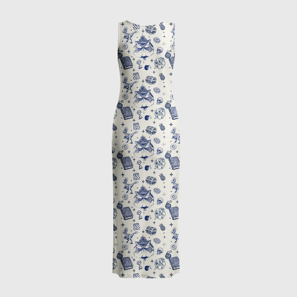 Pagewings This Is An Outrage Crochet Maxi Dress