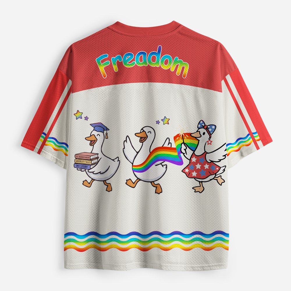 Pagewings Freadom Unisex Mesh Jersey