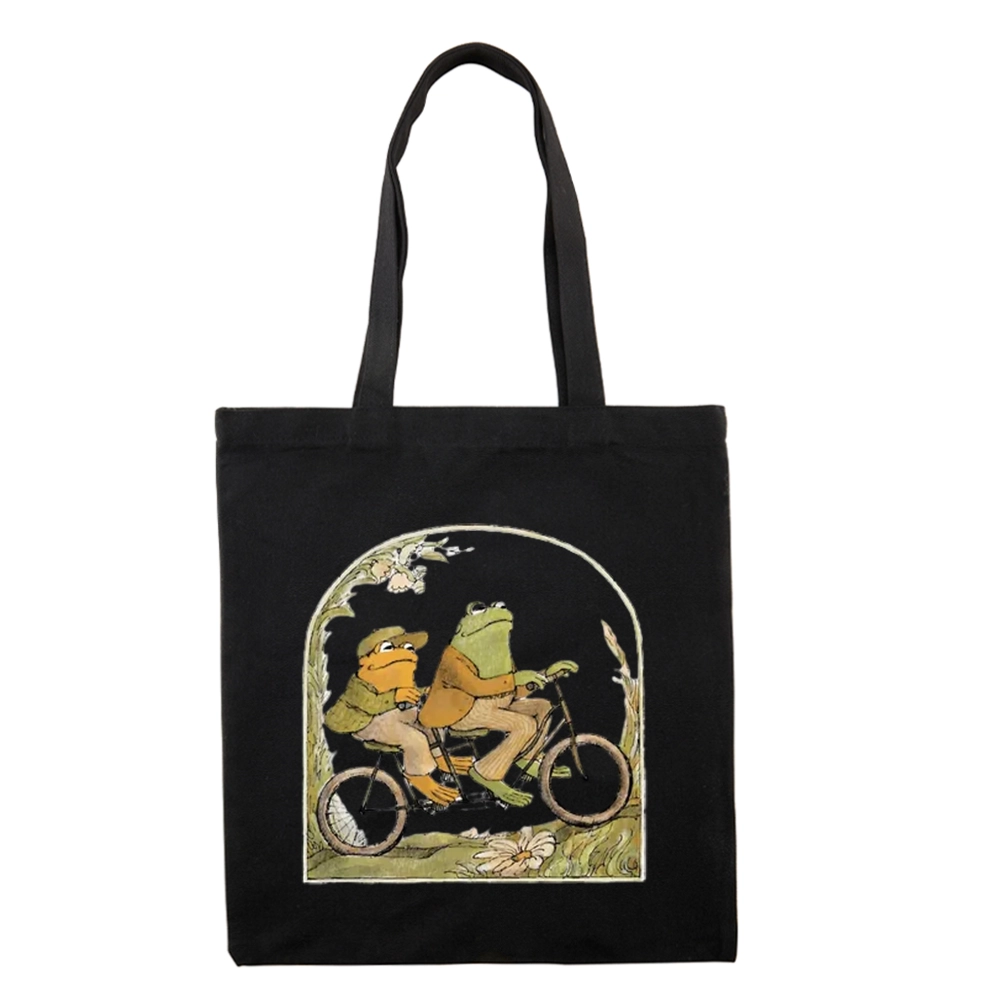 Pagewings Frog And Toad Book Vintage Lovers Gift Tote Bag