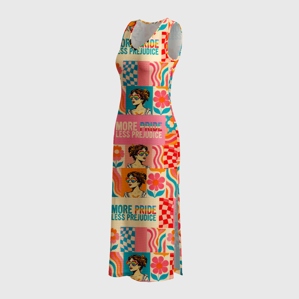 Pagewings More Pride Less Prejudice Crochet Maxi Dress
