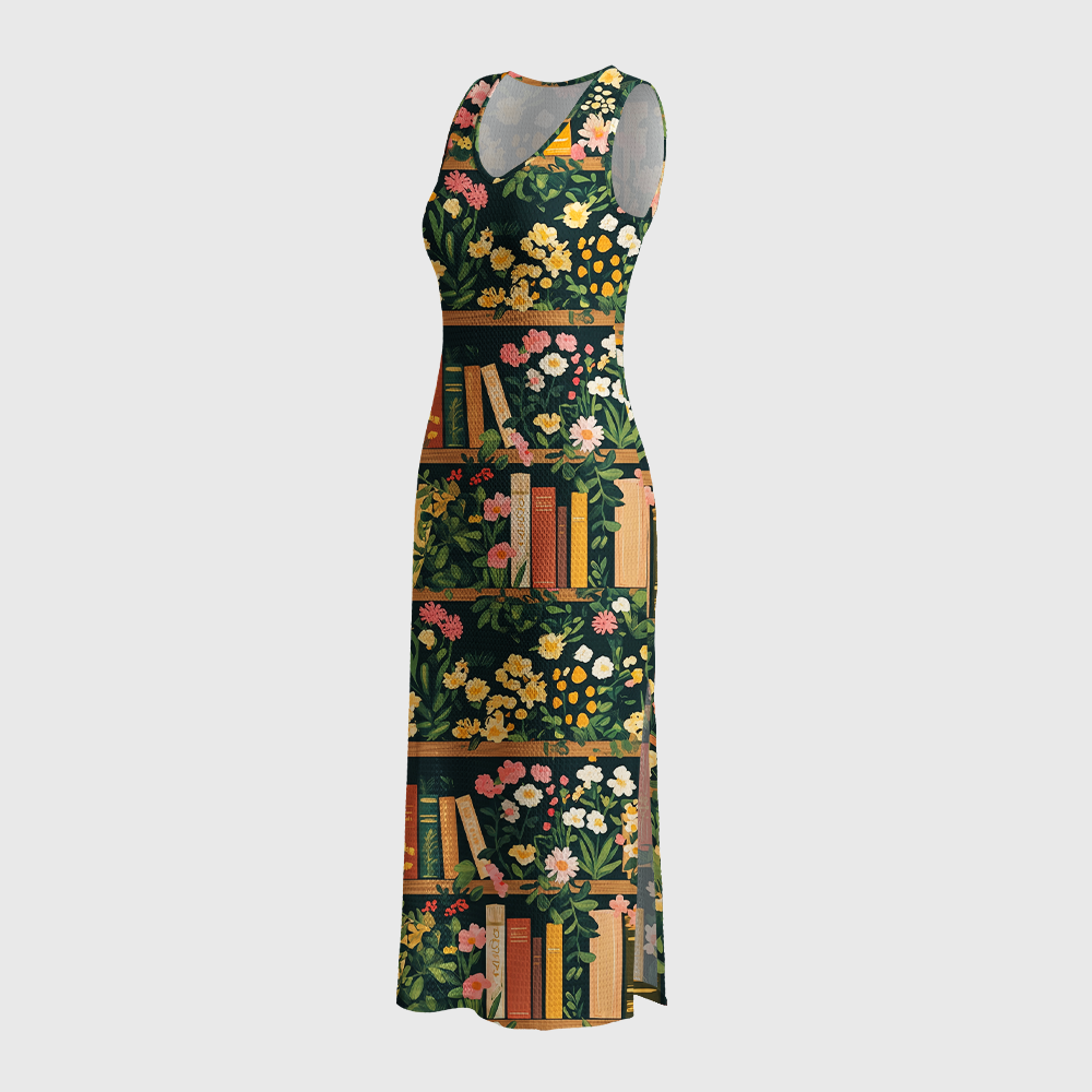 Pagewings Book Vibes Crochet Maxi Dress