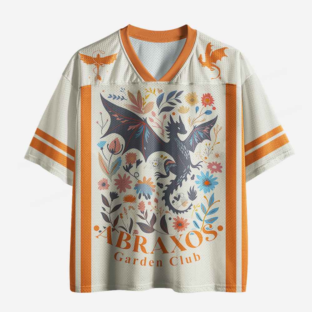 Pagewings Fantasy Book Lover Unisex Mesh Jersey