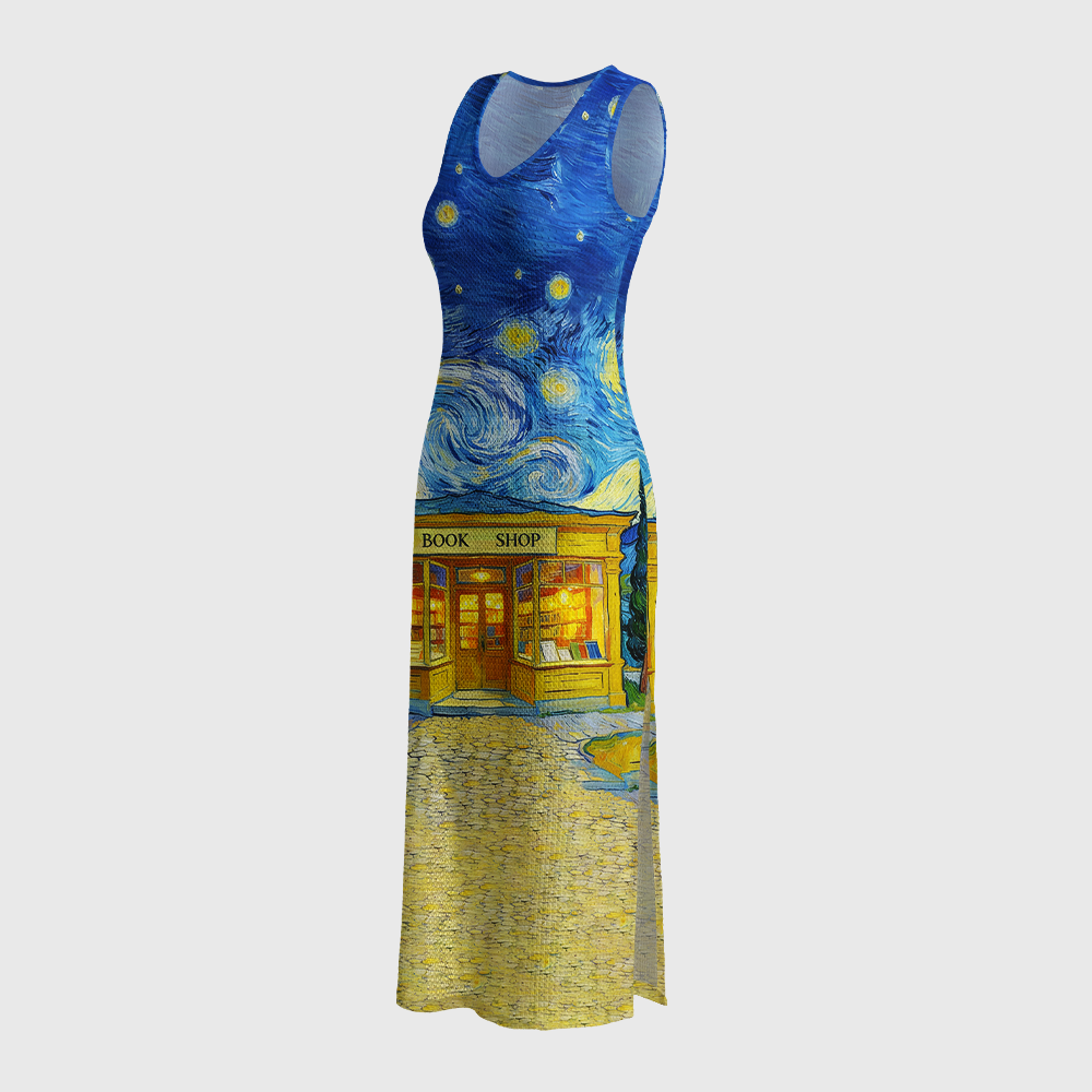 Pagewings Book Shop Crochet Maxi Dress