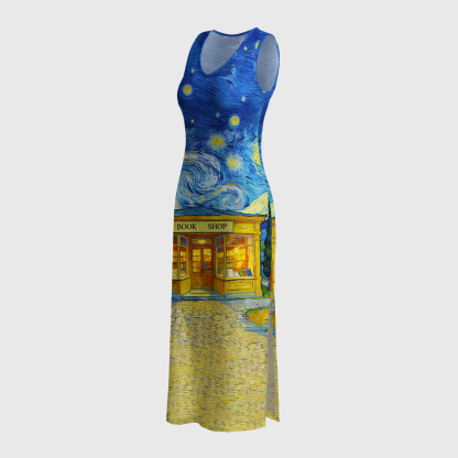 Pagewings Book Shop Crochet Maxi Dress