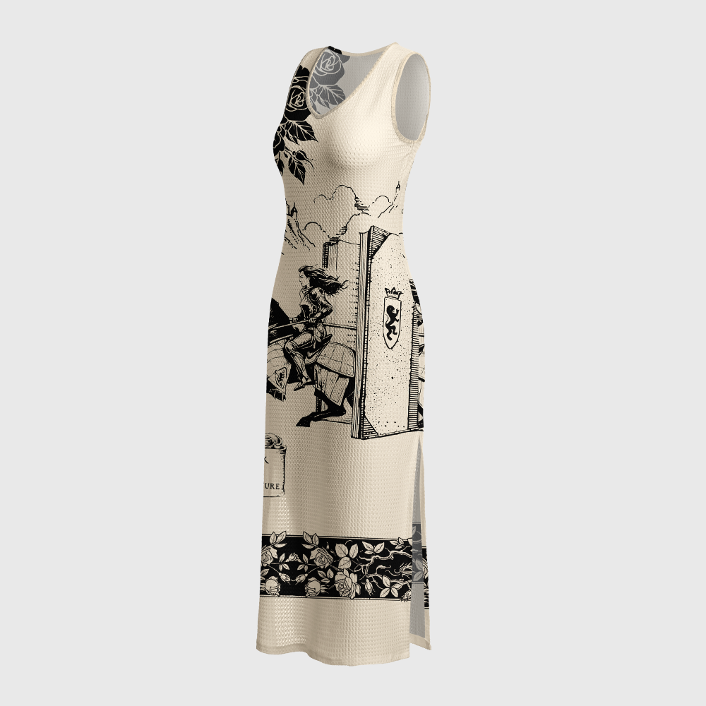Pagewings Each Book Is A New Adventure Crochet Maxi Dress