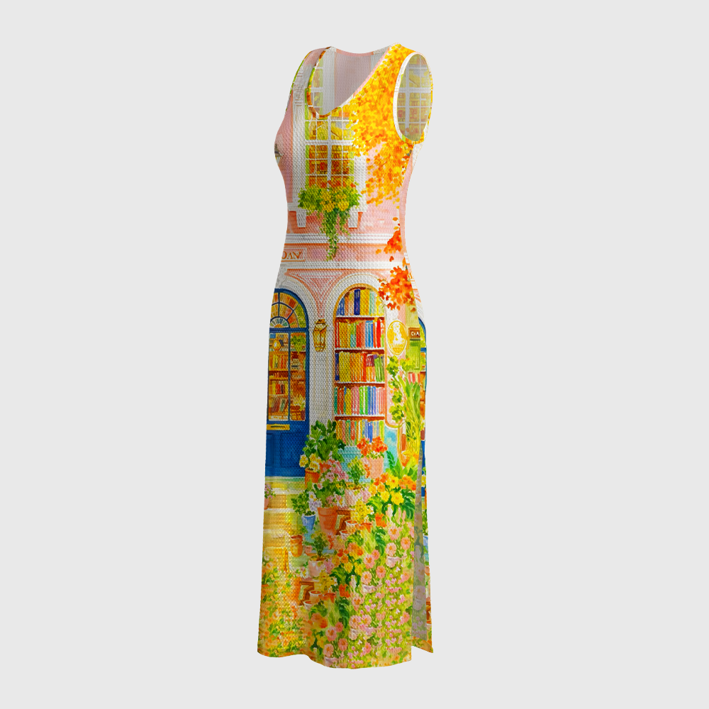 Pagewings Book Shop Crochet Maxi Dress