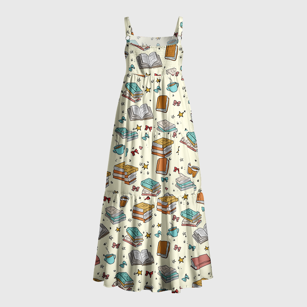 Pagewings Book Lover’s Tea-Time Maxi Dress