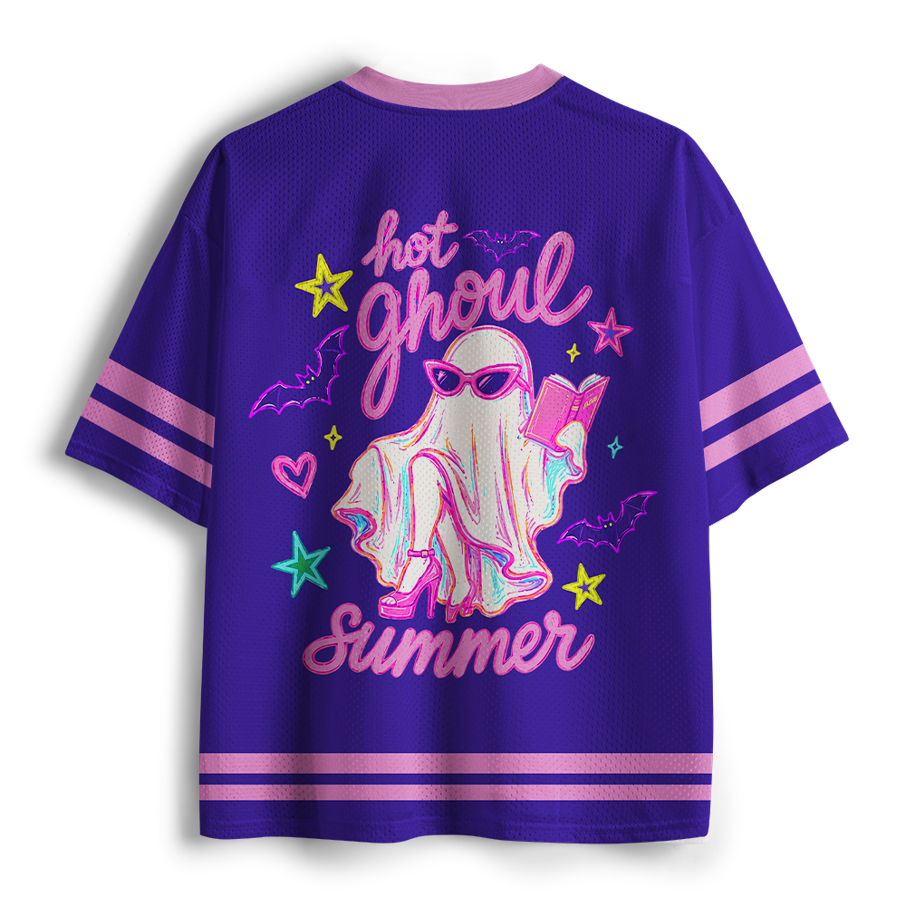 Pagewings Hot Ghoul Summer Unisex Mesh Jersey