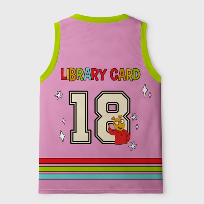 Pagewings Having Fun Isn’t Hard When You’ve Got A Library Card Unisex Mesh Tank Top