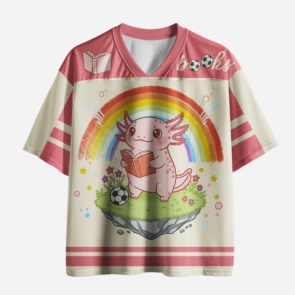 Pagewings More Pride Less Prejudice Unisex Mesh Jersey