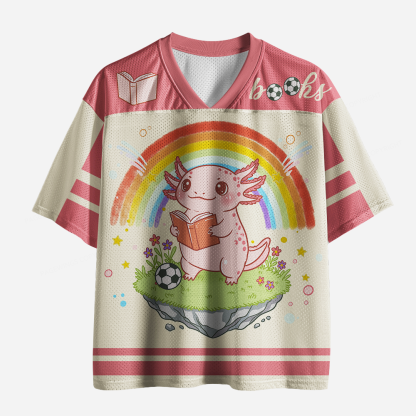 Pagewings More Pride Less Prejudice Unisex Mesh Jersey