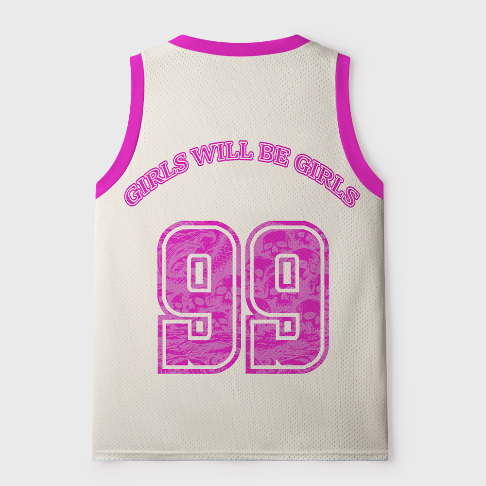 Pagewings Girls Will Be Girls Unisex Mesh Tank Top