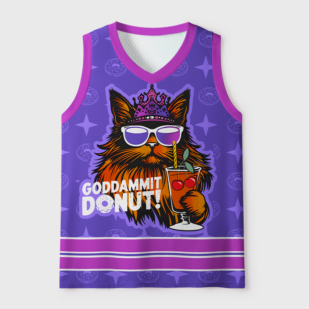 Pagewings Goddammit Unisex Mesh Tank Top