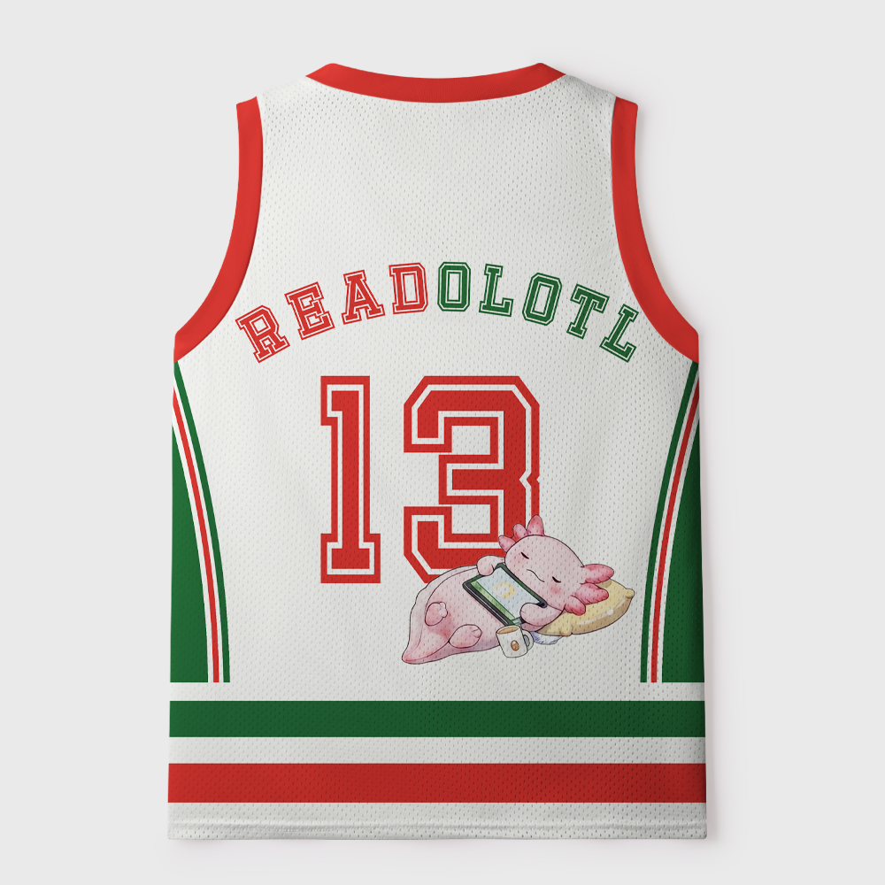 Pagewings Readolotl Unisex Mesh Tank Top