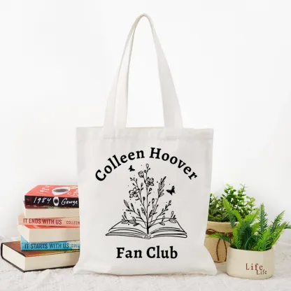 Pagewings Colleen Hoover Fan Club Gift Tote Bag