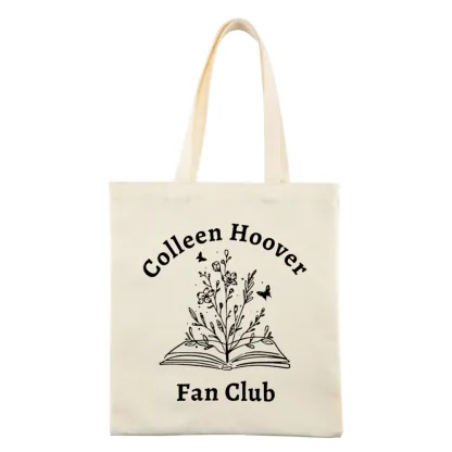 Pagewings Colleen Hoover Fan Club Gift Tote Bag