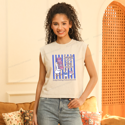 Pagewings Science of Reading Bookish Women's Washed Tank Top
