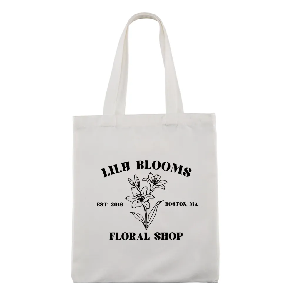 Pagewings Lily Bloom's Floral Lovers Gift Tote Bag