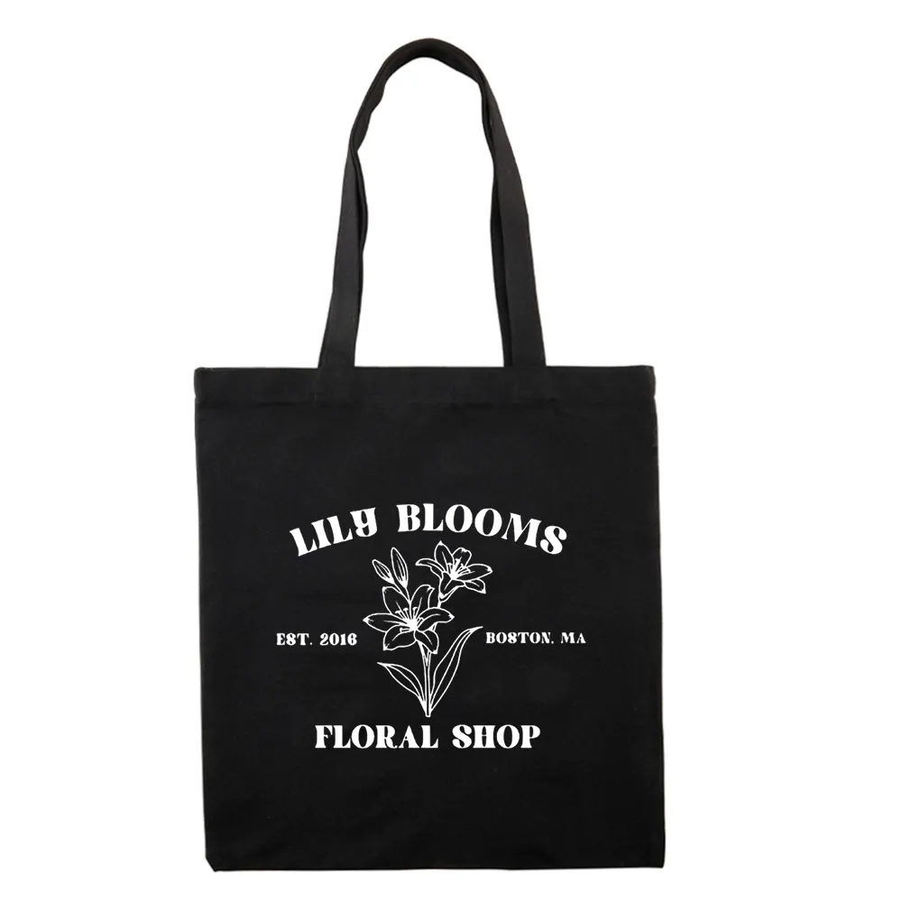 Pagewings Lily Bloom's Floral Lovers Gift Tote Bag