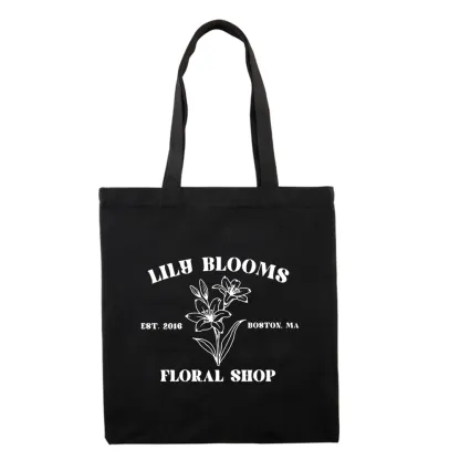 Pagewings Lily Bloom's Floral Lovers Gift Tote Bag