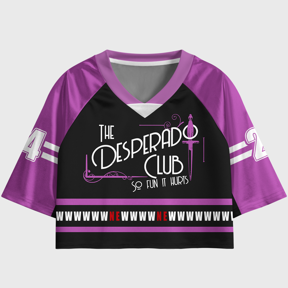 Pagewings So Fun It Hurts Women's Cropped Jersey