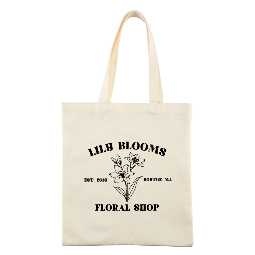 Pagewings Lily Bloom's Floral Lovers Gift Tote Bag