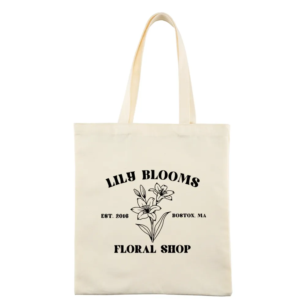 Pagewings Lily Bloom's Floral Lovers Gift Tote Bag