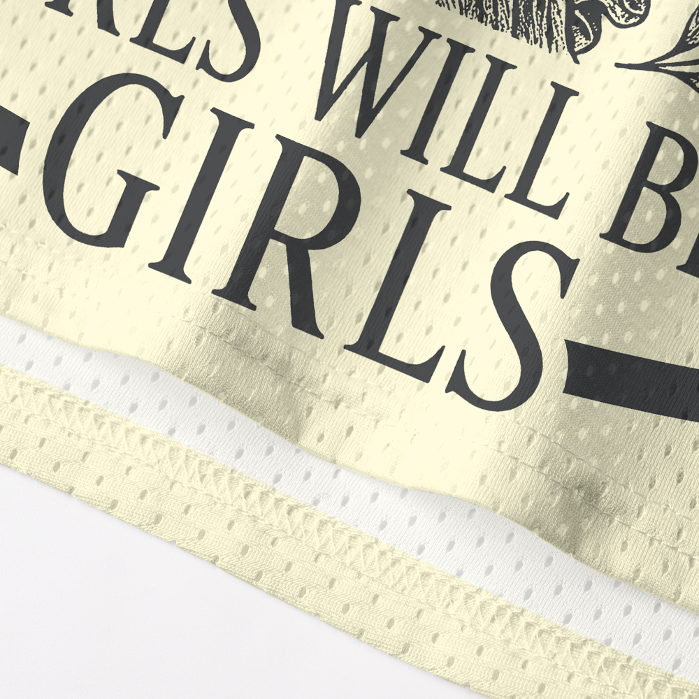 Pagewings Girls Will Be Girls Unisex Mesh Tank Top