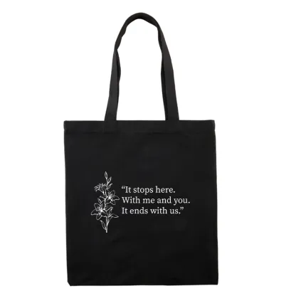 Pagewings It Ends With Us Tote Bag