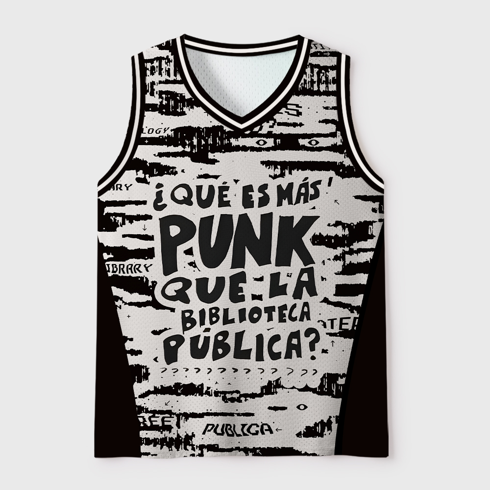 Pagewings What's More Punk Than The Public Library Unisex Mesh Tank Top