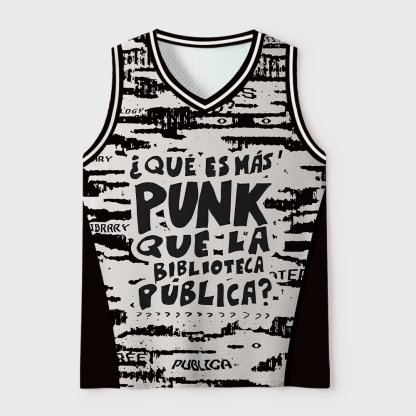 Pagewings What's More Punk Than The Public Library Unisex Mesh Tank Top