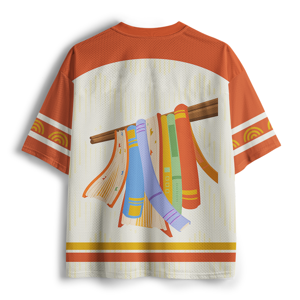 Pagewings Book Lover Unisex Mesh Jersey
